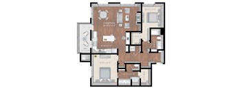 2 bedroom apartment