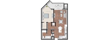 1 bedroom apartment