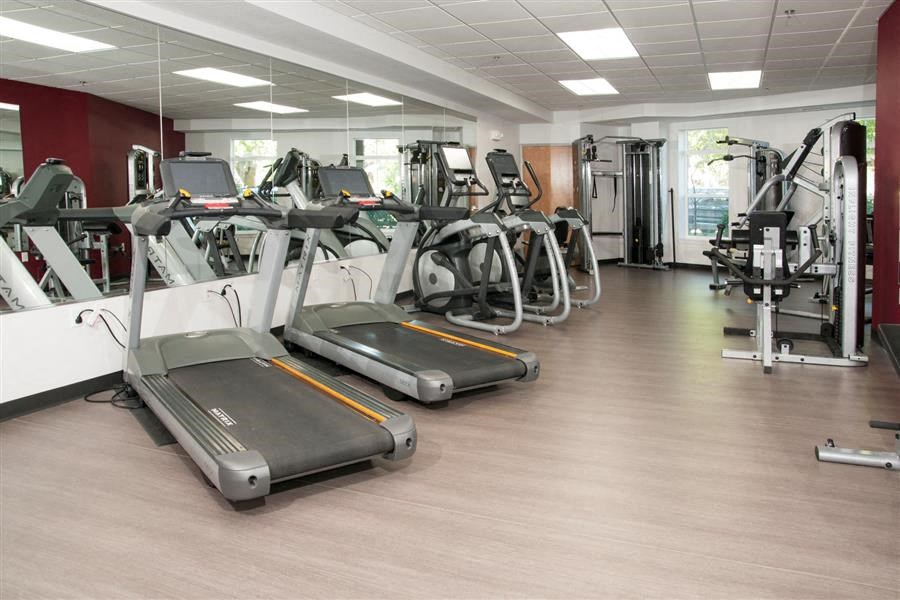 Fitness Center Treadmills