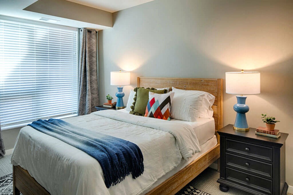 bedrooms at the reserve at riverdale apartments in riverdale, nj