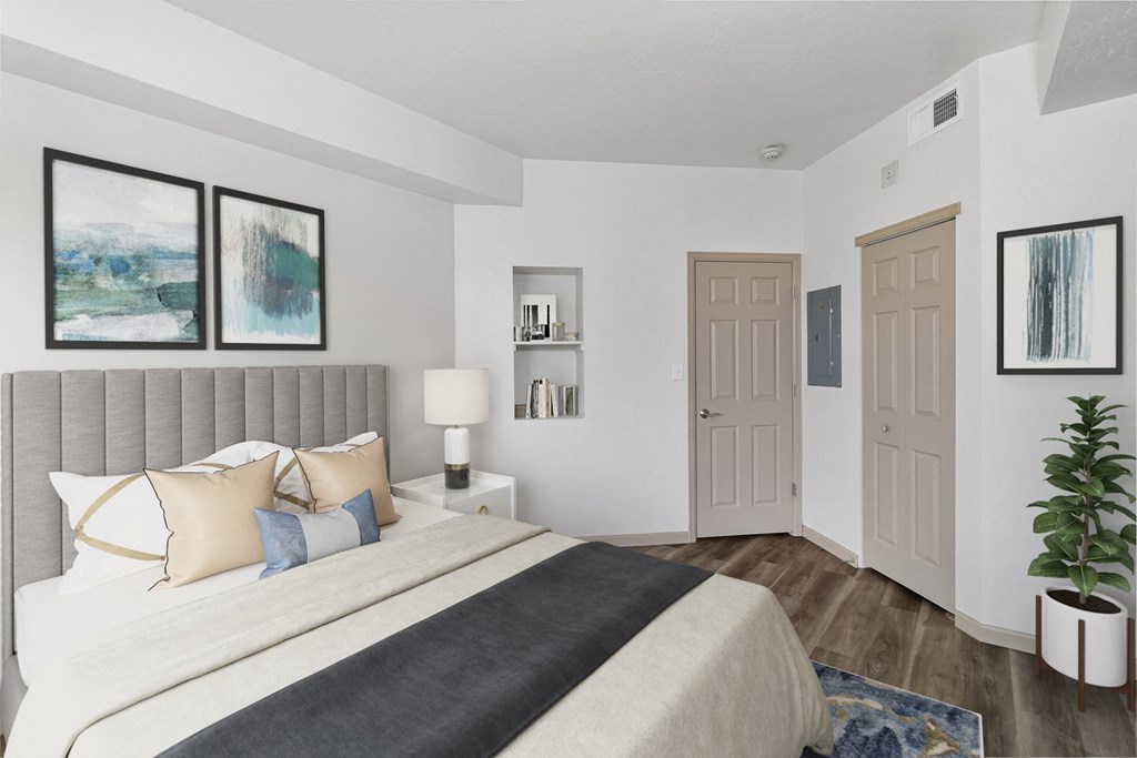 Peppermill Lofts bedroom