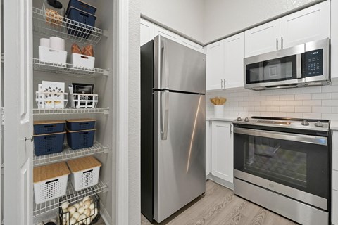 stainless steel appliances