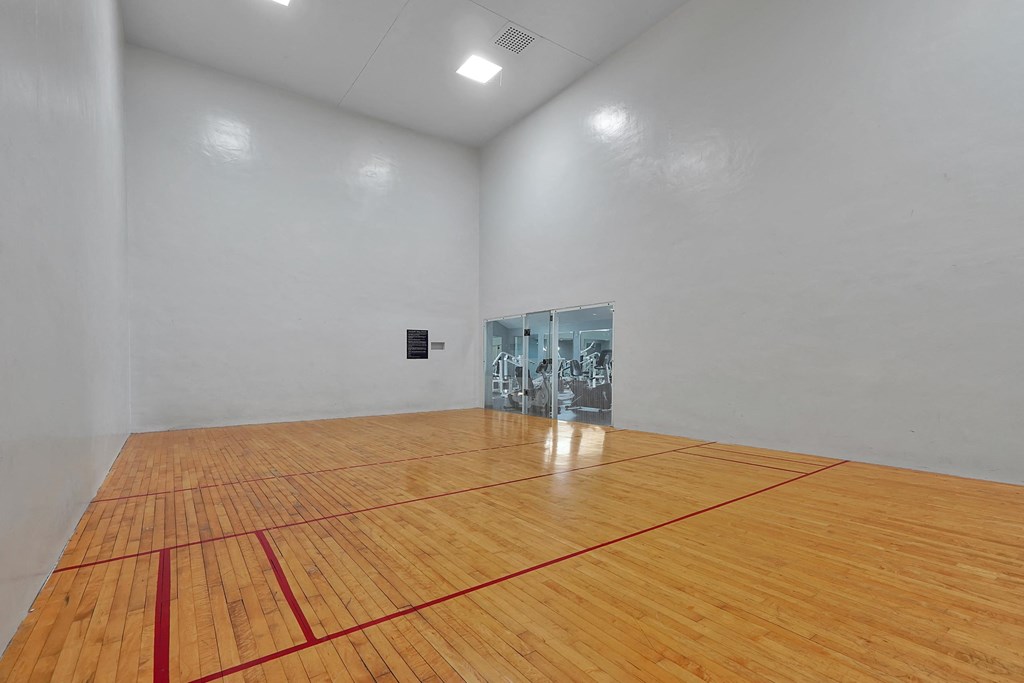 racquetball court
