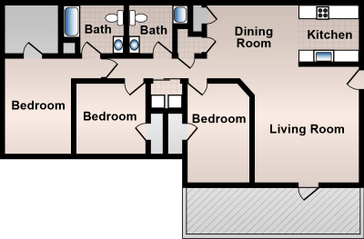 3 Bedroom