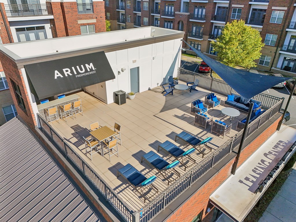 drone exterior rooftop lounge