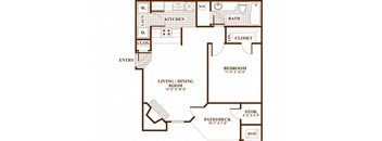 1 bedroom