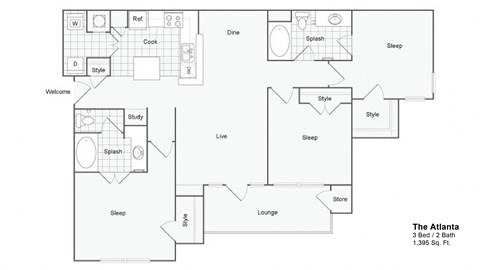 3001 Northeast Expy 1-3 Beds Apartment for Rent - Photo Gallery 37