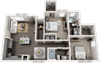 2 bedroom