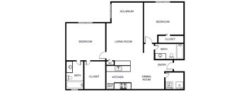 Two Bedroom Two Bath