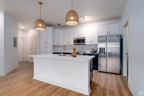 renovated ktichen stainless steel applainces