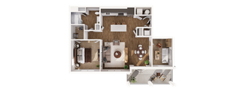 Berwick Floor Plan at Hamilton at Eagleview, Exton, PA