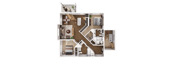 Merion Floor Plan at Hamilton at Eagleview, Exton Pennsylvania