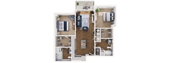 Portrush Floor Plan at Hamilton at Eagleview, Exton, PA