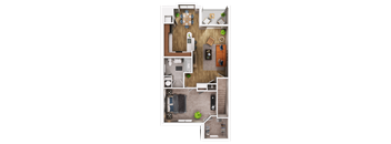 Brand New LEED 1 Bedroom 2nd Floor