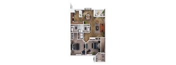 Brand New LEED 2 Bedroom 2nd Floor