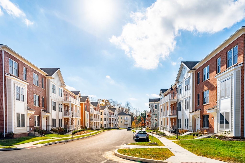 Experience the walkable streetscape at Hamilton at Eagleview in Exton, offering convenience and charm