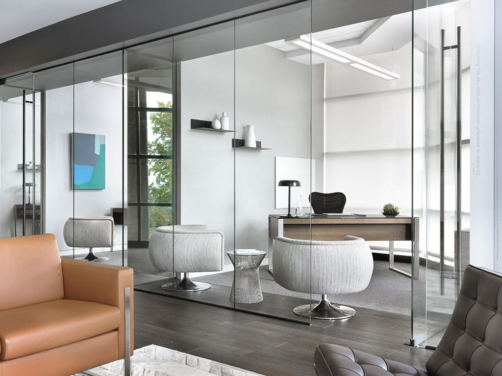 Commercial offices with glass walls  at Clayton On The Park, Clayton, 63105