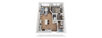 A3 Floor Plan at 2200 LaSalle, St Louis
