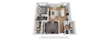 B1 Floor Plan at 2200 LaSalle, St Louis, MO