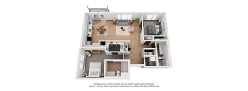 B3 Floor Plan at 2200 LaSalle, St Louis, Missouri