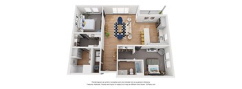 B6 Floor Plan at 2200 LaSalle, Missouri