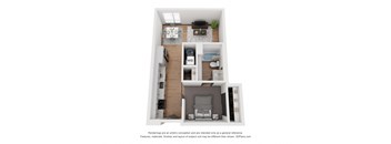 S1 Floor Plan at 2200 LaSalle, St Louis, MO