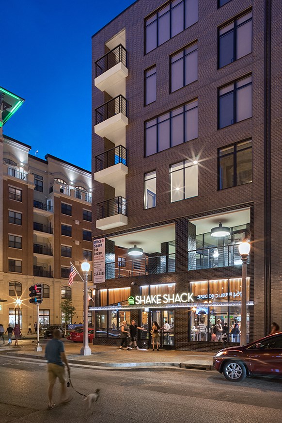 Shake Shack in neighborhood  at The Euclid, Missouri