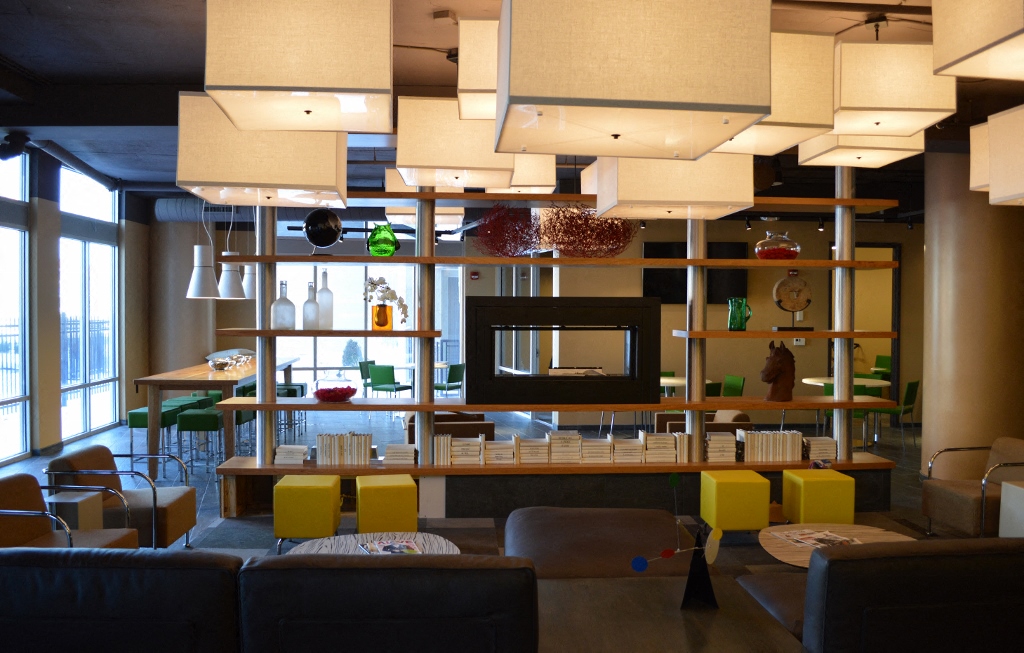 a restaurant or other place to eat at the gates diagonal restaurant and bar