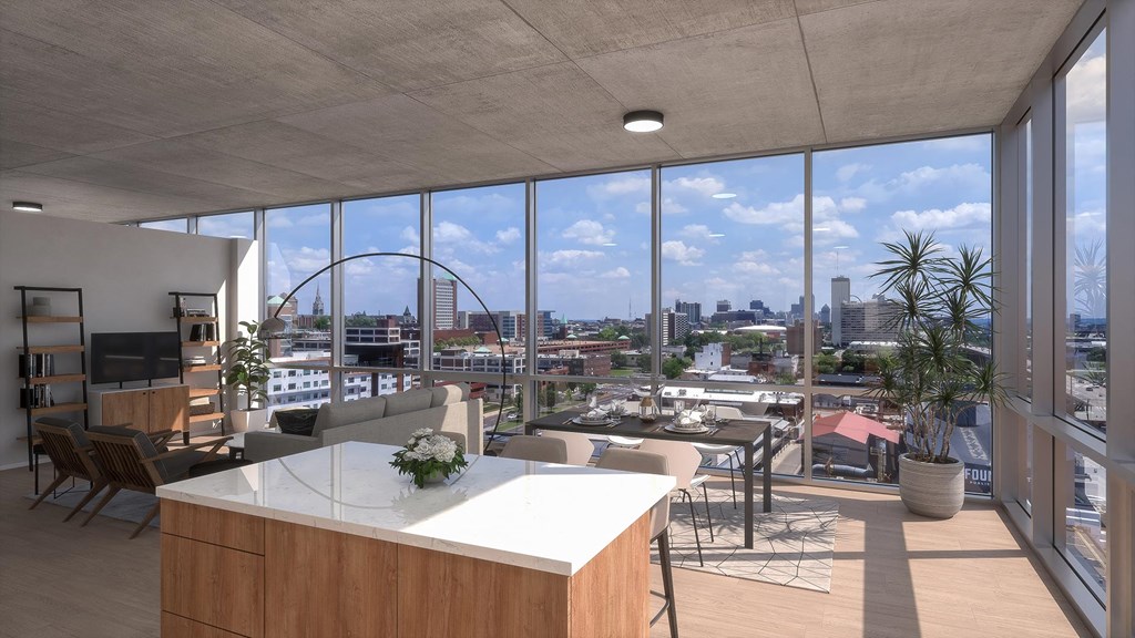 Modern Apartment  at One Foundry Way, St. Louis, 63110