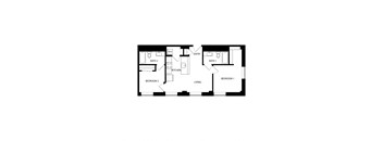 B1 Floorplan at The Residences at Delmar DivINe, Missouri, 63112