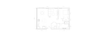 Budapest I - B2 Floor Plan at Expo at Forest Park, St. Louis, 63112