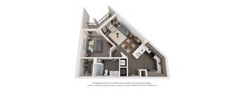 A5 Floor Plan at Chapter at the Streets of St Charles, Missouri