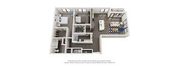 B4 Floor Plan at Chapter at the Streets of St Charles, Saint Charles