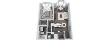 Forsyth Floor Plan at Clayton On The Park, Clayton