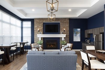 wall mounted tv in front of couch - Photo Gallery 12