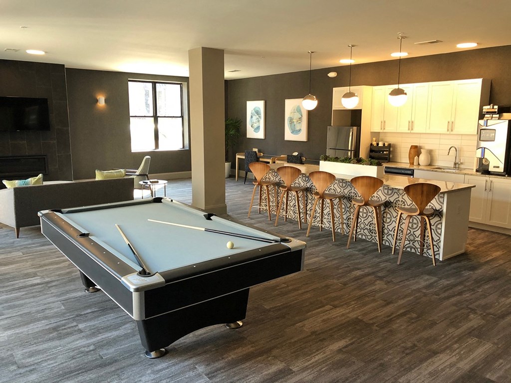 Community Room at Hibernia Apartments, Missouri, 63139