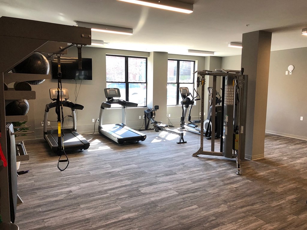 Cardio Machines at Hibernia Apartments, St Louis
