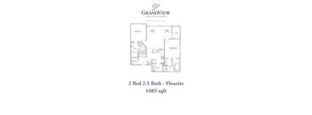 2 bed 2.5 bath at GrandView Flats and Townhomes, Indiana