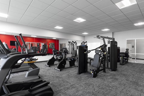 Gym at The Oasis at Hartman Lakes, Shiloh, IL