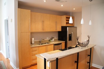 Interior Image of Apartment Kitchen Bar