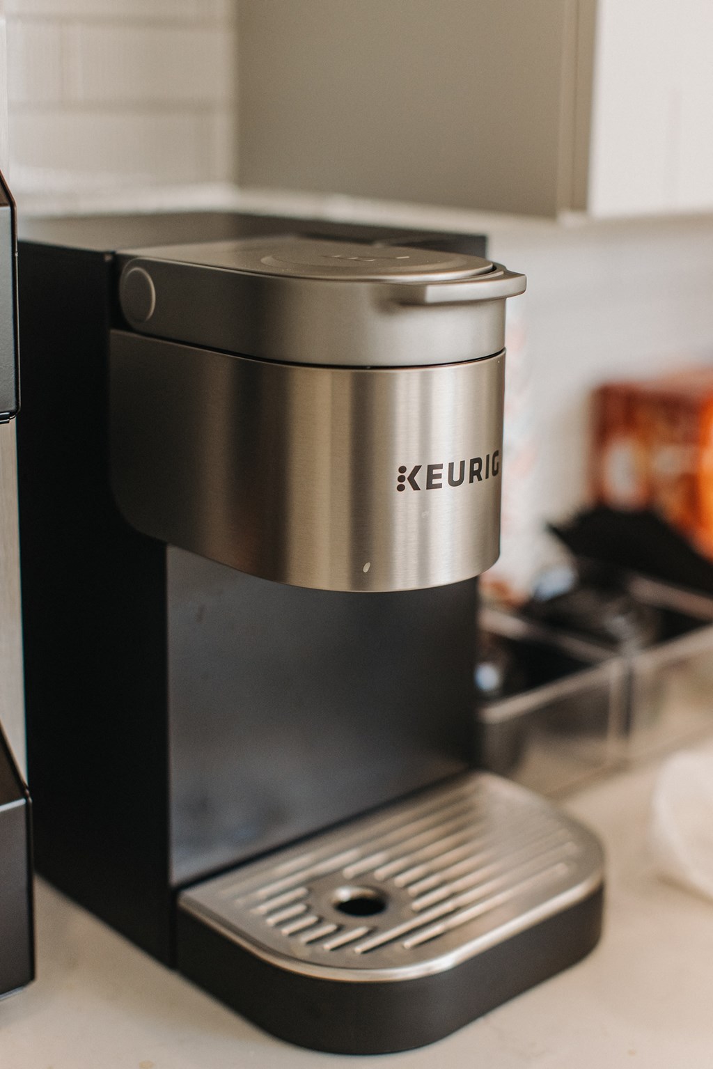 a keurig coffee maker on a kitchen counter at 44 West Luxury Living, Valley Park, MO