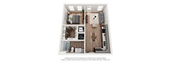 1 bed 1 bath A at Mila Apartments, Ellisville, 63011
