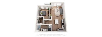 1 bed 1 bath at Mila Apartments, Missouri, 63011