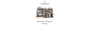 1 bed 1 bathroom at GrandView Flats and Townhomes, Indiana, 46530