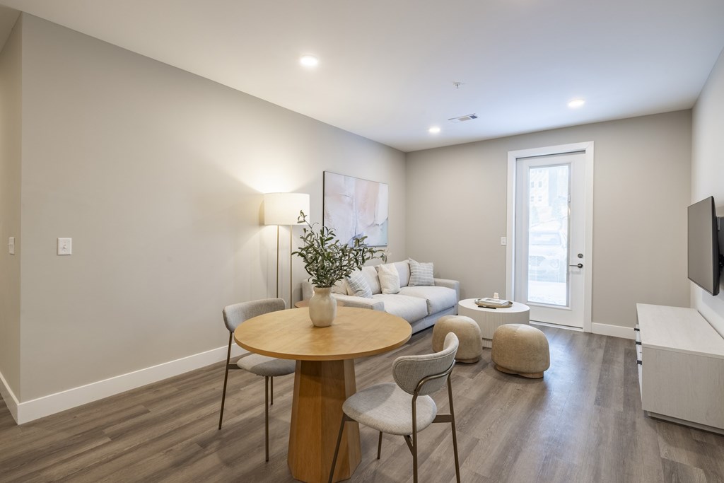 Living Room Interior at Preserve at Sycamore Creek, Missouri