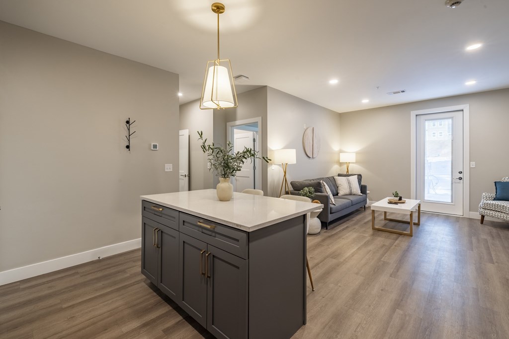Kitchen And Living Area at Preserve at Sycamore Creek, Osage Beach, Missouri