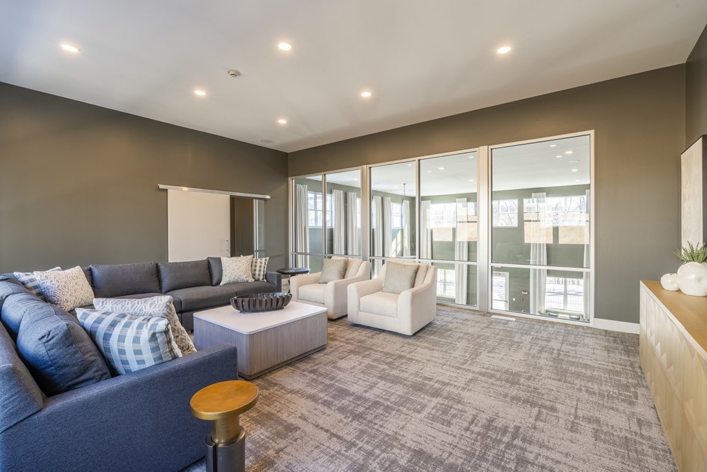 Carpeted Lounge at Preserve at Sycamore Creek, Missouri 65065