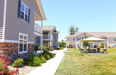 Gazebo and Building