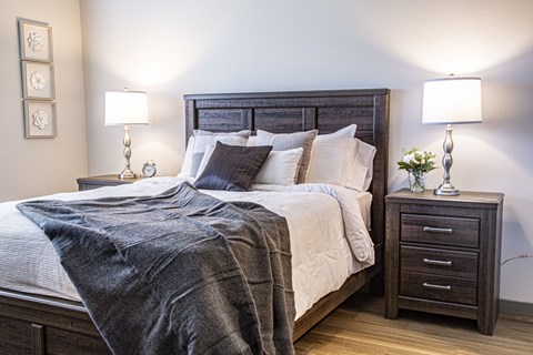 Gorgeous Bedroom at Heartland View Apartments, Wentzville, MO