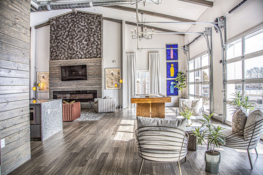 Interactive Clubhouse at Heartland View Apartments, Wentzville, MO